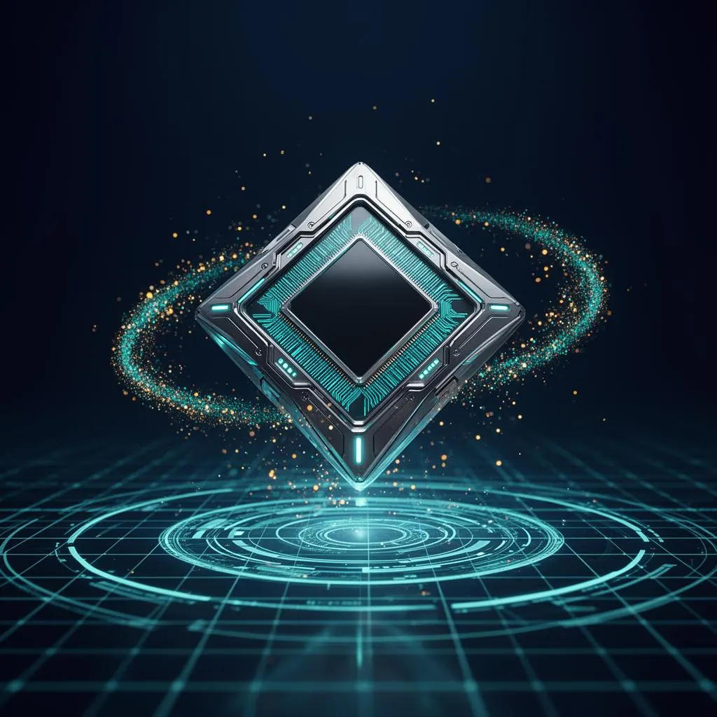 Quantum chip and holographic grid
